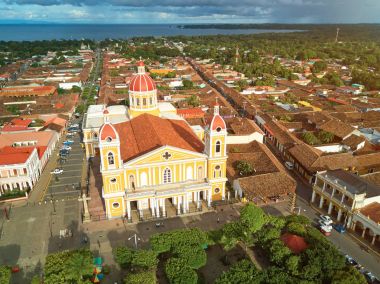 Granada şehrinde ana kare