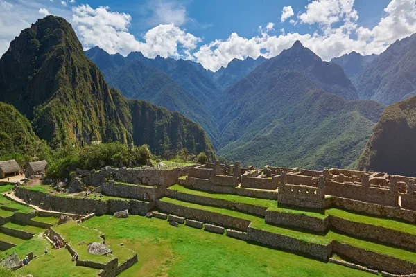 Gente turística en Machu Picchu — Foto de Stock