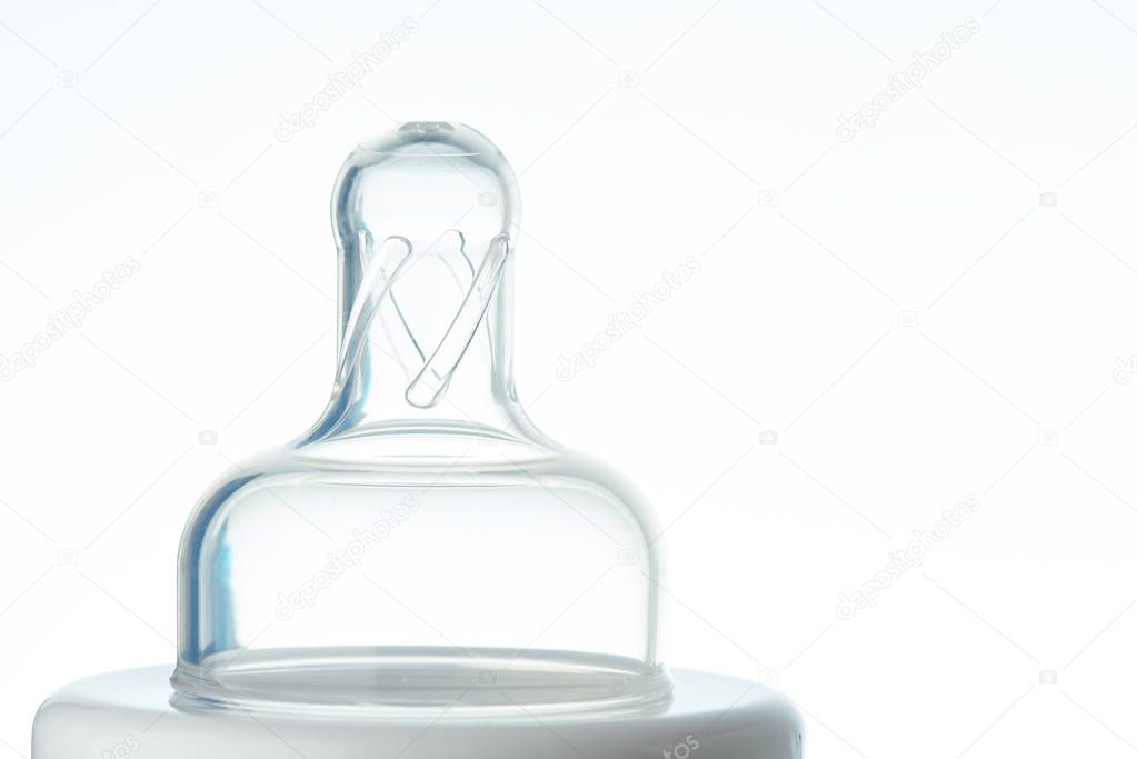 Close up of bottle nipple