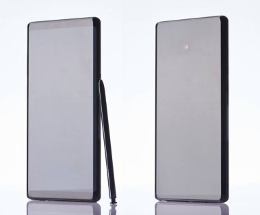 Genel siyah smartphone ekran kalemi ile