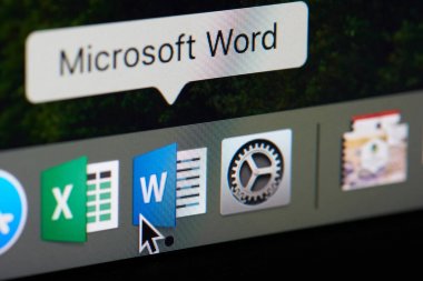 Microsoft office word simgesini 