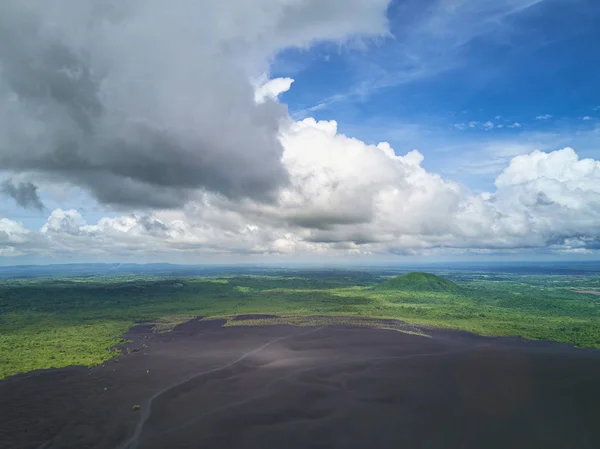 Paisaje de Nicaragua vista aérea — Foto de Stock