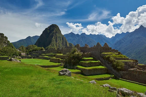 Hermoso día en Machu Picchu — Foto de Stock