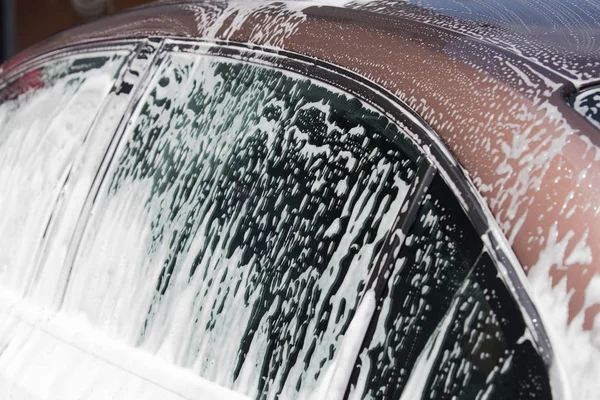 Car in washing service — Stock Photo, Image