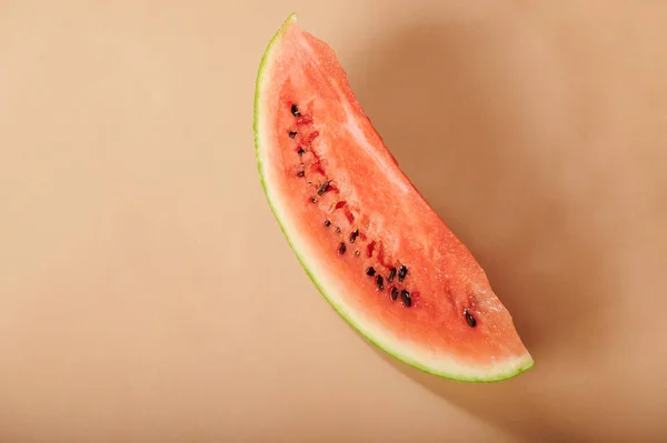 Uma fatia de melancia — Fotografia de Stock