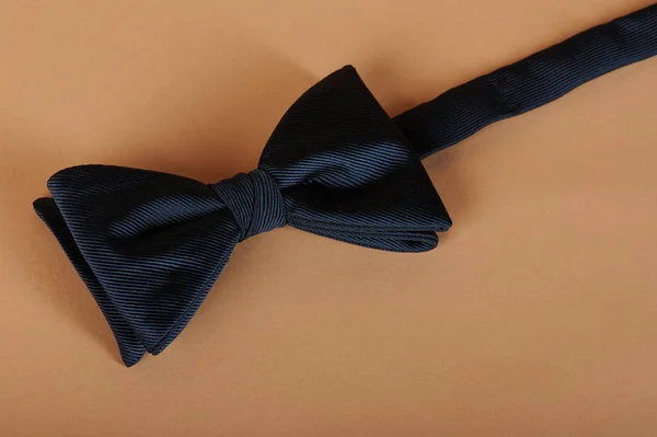 Blue bow tie — Stock Photo, Image