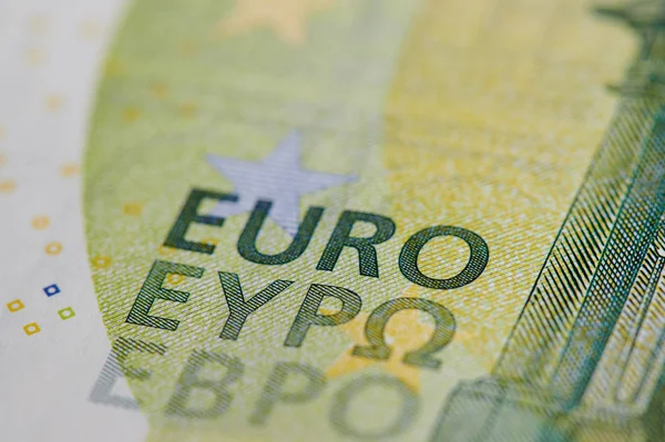 Євро гроші готівкою — стокове фото