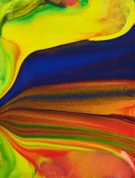 Acrylic paint rainbow color background
