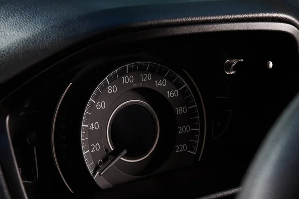 Speedometer of modern car — Stock Photo, Image