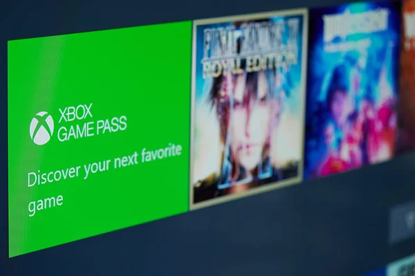 Pase de juego Xbox —  Fotos de Stock