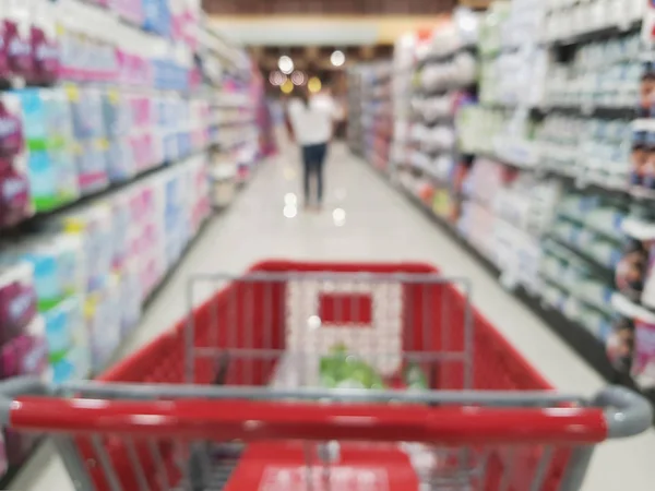 Fondo borroso del supermercado —  Fotos de Stock