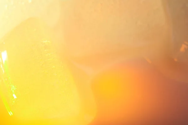 Streszczenie Pomarańczowy Kolor Zamrożone Tło Makro Widok Bliska — Zdjęcie stockowe