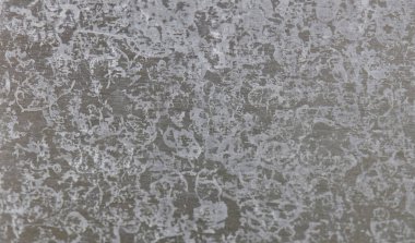 Hasarlı metal yüzey makrosu kuru sudan sonra görüntüyü kapat