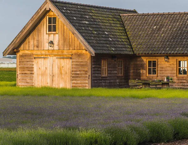 Old rustic and charming wooden house — Stock Photo, Image