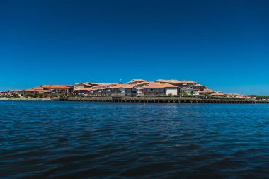 Marine lake from Port d'Albret to Vieux-Boucau-les-Bains