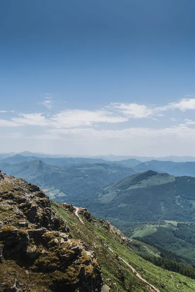 Die Rhune Den Pyrenäen Atlantiken Frankreich — Stockfoto