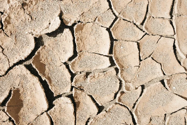 Barro seco textura del fondo del desierto — Foto de Stock