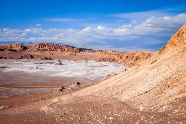 Valle de la Luna a San Pedro de Atacama, Cile — Foto Stock
