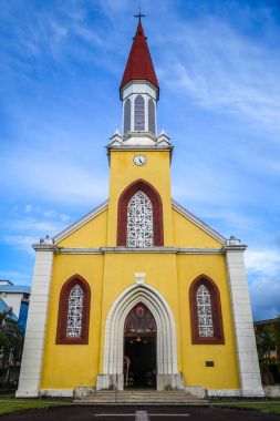 Papeete şehir Katedrali, Tahiti Adası
