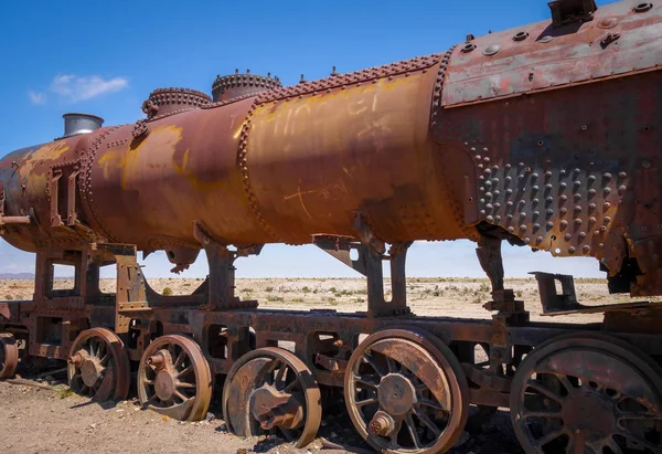 Tren mezarlığı Uyuni, Bolivya