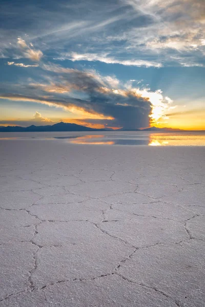 Salar de Uyuni deserto, Bolivia — Foto Stock