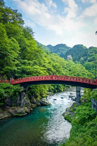 Shinkyo Bridge, Nikko, Japán — Stock Fotó