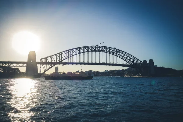 オーストラリアのシドニー港橋です — ストック写真