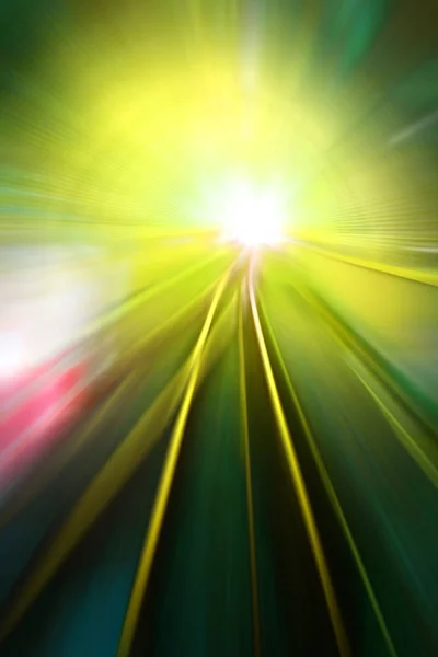 Prędkość ruchu światła — Zdjęcie stockowe