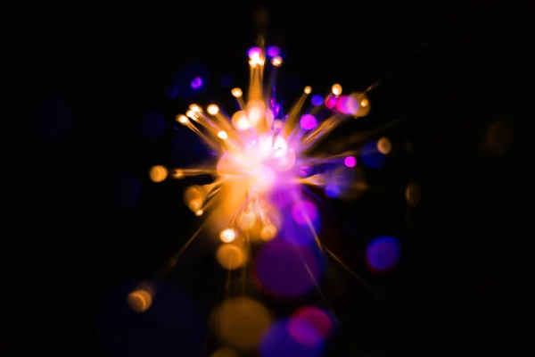Světelné exploze pozadí — Stock fotografie