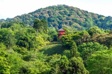 Pagoda kiyomizu-dera Tapınağı, Kyoto, Japonya