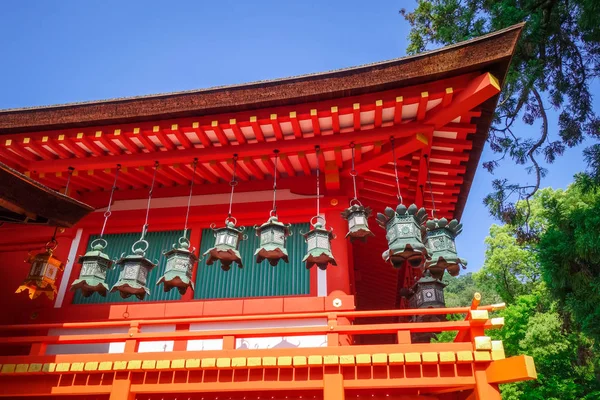 Kasuga Taisha Przybytek świątyni, Nara, Japonia — Zdjęcie stockowe