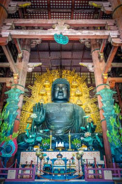 Vairocana Buda Daibutsu-den Todai-ji Tapınağı, Nara, Japonya