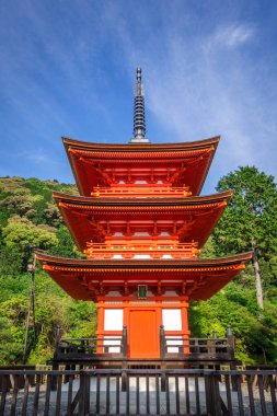 Pagoda kiyomizu-dera Tapınağı, Kyoto, Japonya