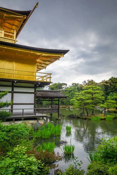 Kinkaku-ji golden temple, Kioto, Japonia — Zdjęcie stockowe