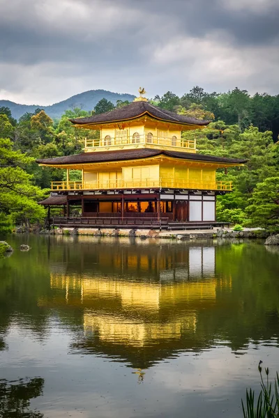 Kinkaku-ji golden temple, Kioto, Japonia — Zdjęcie stockowe