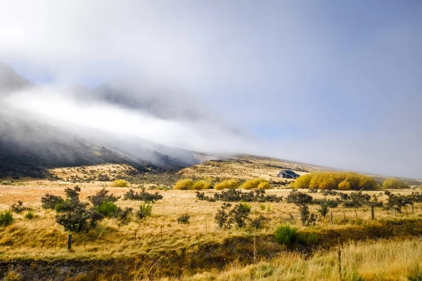 Dağ alanları peyzaj Yeni Zelanda — Stok fotoğraf