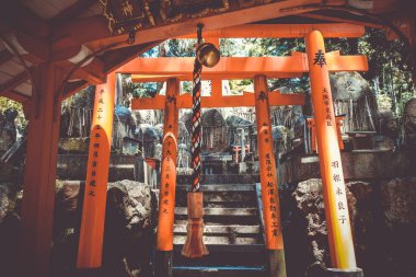 Fushimi Inari Taisha yakın, Kyoto, Japonya