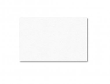 Boş kartvizit mockup şablonu