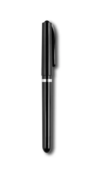 Black felt pen isolated on white — Stock Photo, Image