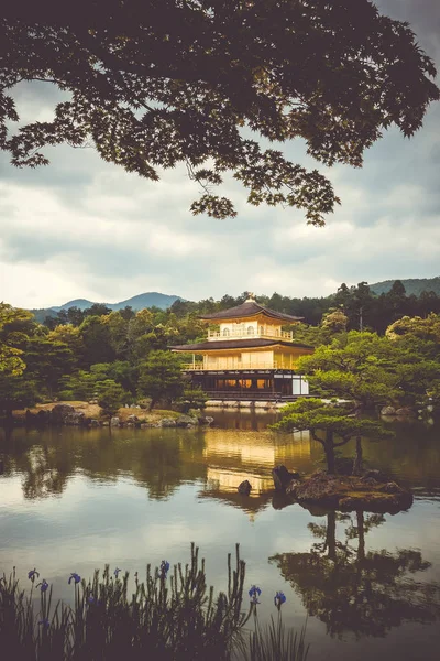 Αλλιώς Kinkaku-ji ναό χρυσή, Κιότο, Ιαπωνία — Φωτογραφία Αρχείου