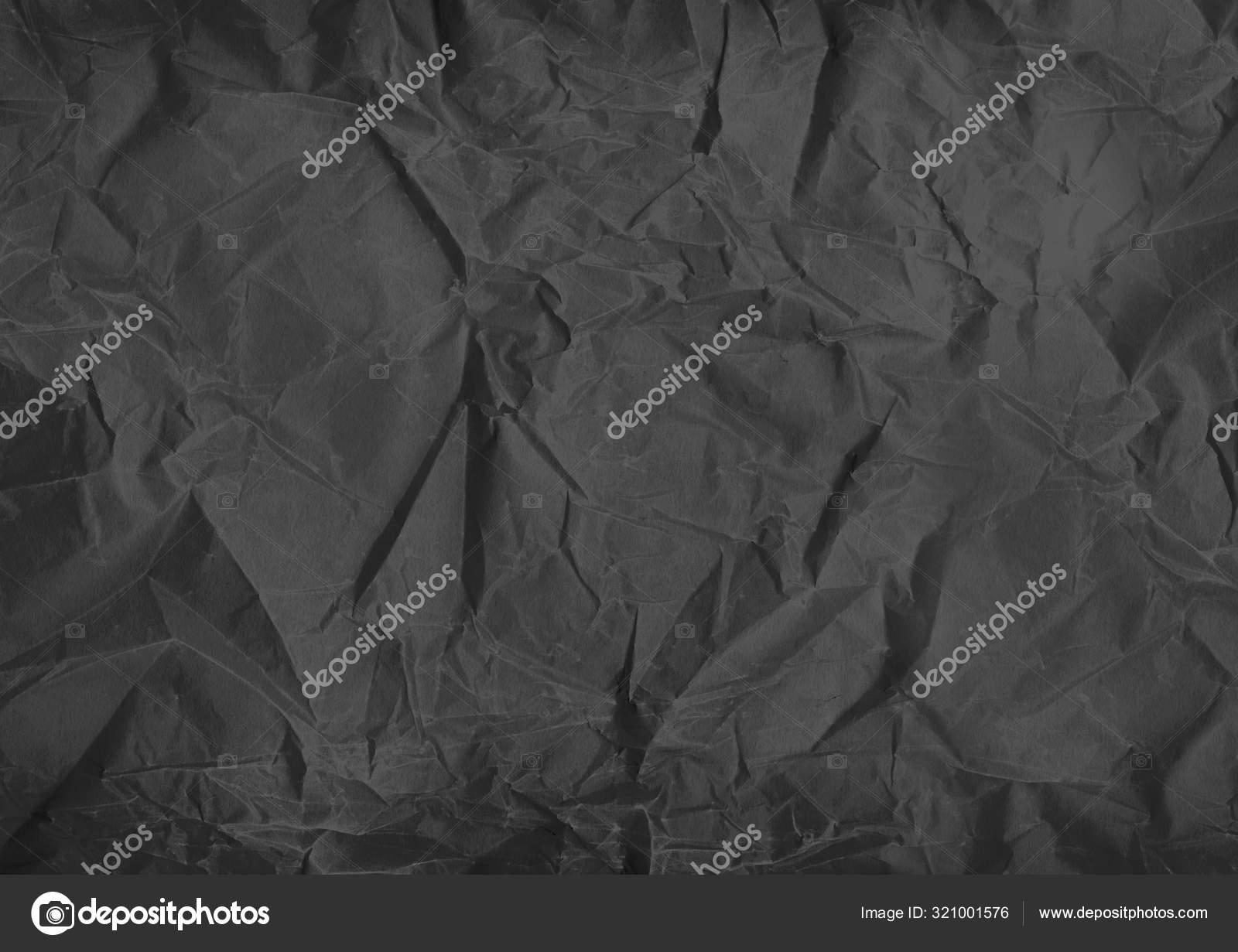 黑色折皱纸纹理背景——图库图片© daboost #321001576, image size:1600x1231