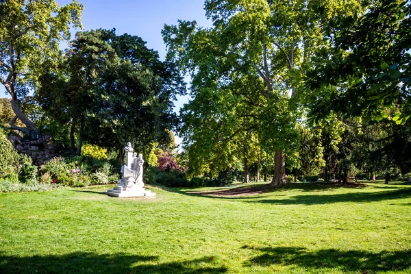 Parc Monceau, Paříž, Francie — Stock fotografie