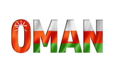umman bayrağı yazı tipi
