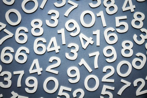 Μαθηματικά φόντο φτιαγμένο με συμπαγείς αριθμούς — Φωτογραφία Αρχείου