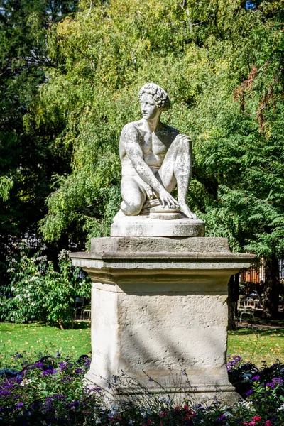 Statua Giardini di Lussemburgo, Parigi — Foto Stock