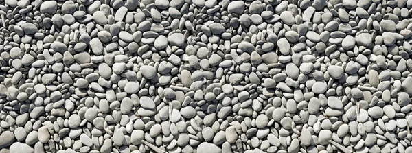 Pebbles background. Banner texture — 图库照片