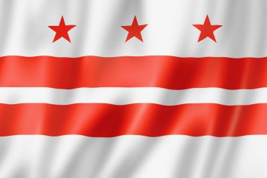 Washington, Columbia Bölgesi bayrağı, Usa