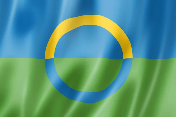 Voros etnik bayrağı, Estonya — Stok fotoğraf