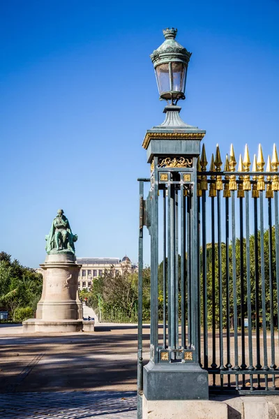 Jardin des plantes Park bejárata, Párizs, Franciaország — Stock Fotó