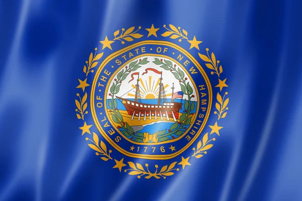 Bandiera New Hampshire, Stati Uniti — Foto Stock